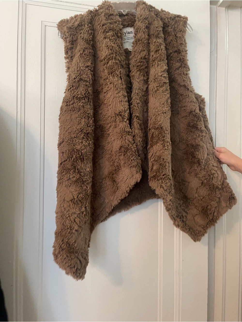 True Grit Brown Faux Fur Vest - Jackets & Coats